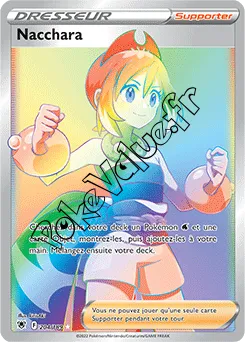 Carte Pokémon Nacchara n°204 de la série Astres Radieux