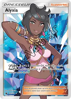 Carte Pokémon Alyxia n°111 de la série Invasion Carmin