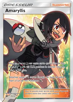 Carte Pokémon Amaryllis n°70 de la série Majesté des Dragons