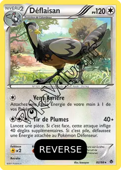 Carte Pokémon Déflaisan Reverse n°82 de la série Pouvoirs Émergents