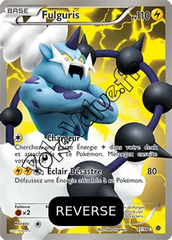 Carte Pokémon Fulguris Reverse n°97 de la série Pouvoirs Émergents