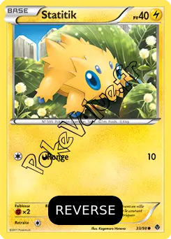 Carte Pokémon Statitik Reverse n°33 de la série Pouvoirs Émergents