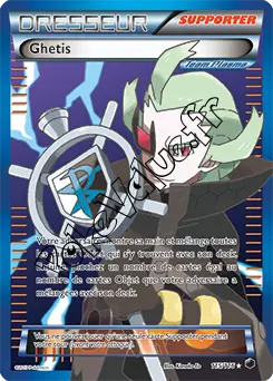 Carte Pokémon Ghetis n°115 de la série Glaciation Plasma