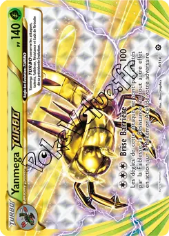 Carte Pokémon Yanmega BREAK  n°8 de la série Offensive Vapeur