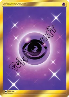Carte Pokémon Énergie de base n°162 de la série Soleil et Lune